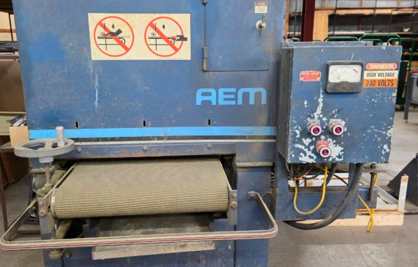 USED AEM 25 Econobelt Finishing Machine